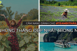 NÊN ĐI THÁI LAN THÁNG MẤY: XEM NGAY CẨM NANG MỌI MÙA DU LỊCH TRONG NĂM